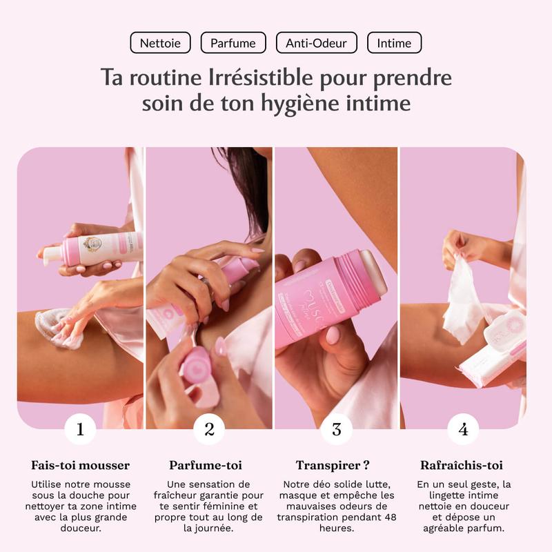 Lot de 2 Déodorants Musc Blanc Tahara